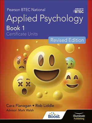 cover image of Pearson BTEC National Applied Psychology, Book 1